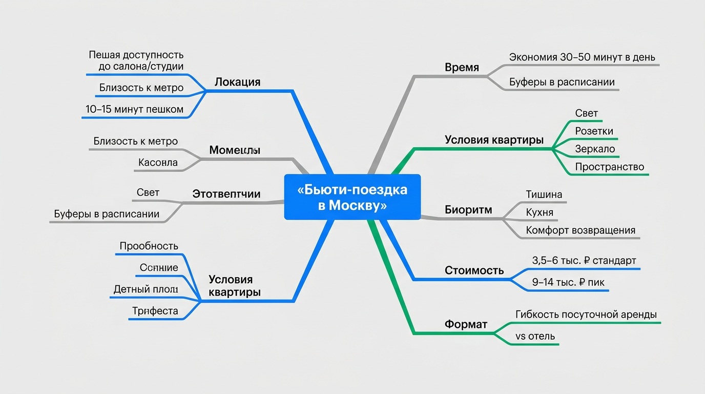 Бьюти-поездка в Москву